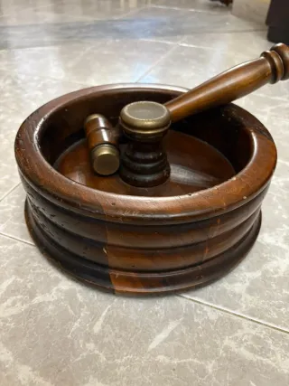 Martello da Giudice o Battitore di Aste