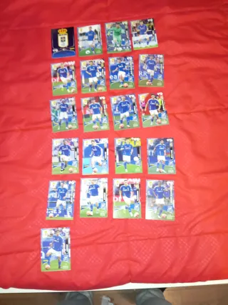 Lote Cartas Megacracks Oviedo 25/6