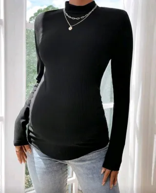 Jersey premamá negro