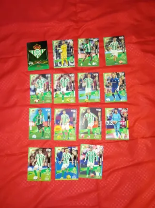 Lote Cartas Betis Megacracks 25/6