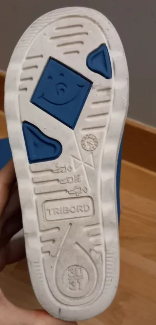 Botas de agua niños antideslizantes. Talla 30/31