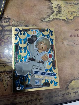 Carta Star Wars Luke Skywalker Edición Limitada