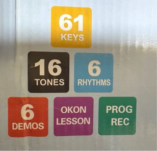 Teclado Electrónico MO-6185 nuevo