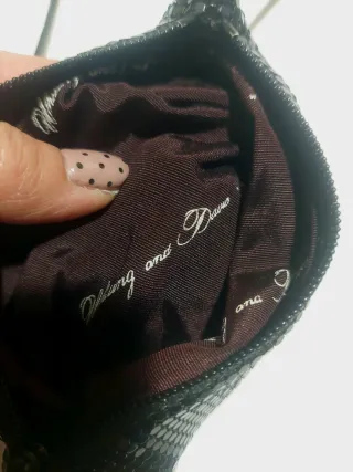 Bolso de malla metálica Whiting & Davis