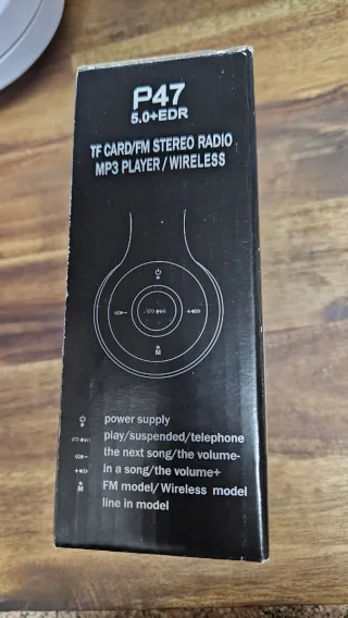 Auriculares P47 Bluetooth 5.0+EDR