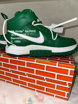 Nike Air Force 1 Mid Off-White Verde