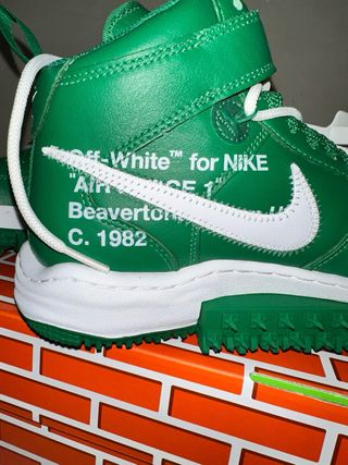 Nike Air Force 1 Mid Off-White Verde