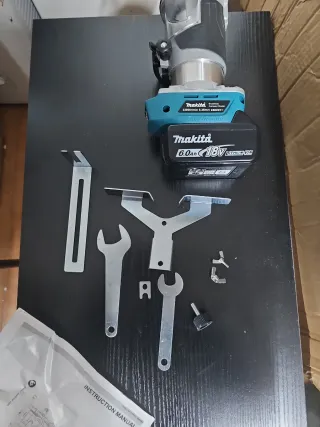 Fresadora Makita 18V 6.0Ah