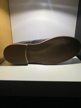 Zapatos Oxford Zara Piel Negro Hombre