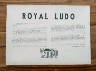 2 Juegos de mesa / Ludo + Damas / Antigüedad