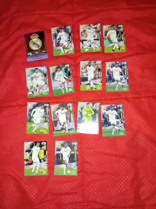 Lote Cartas Real Madrid Megacracks 25/6