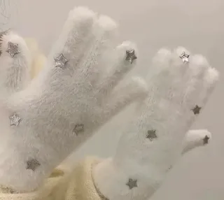 Conjunto Bolso Bandolera y Guantes