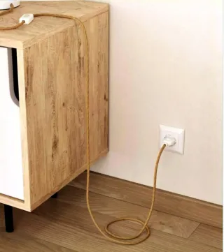 Cable Eléctrico Cáñamo 5 Metros