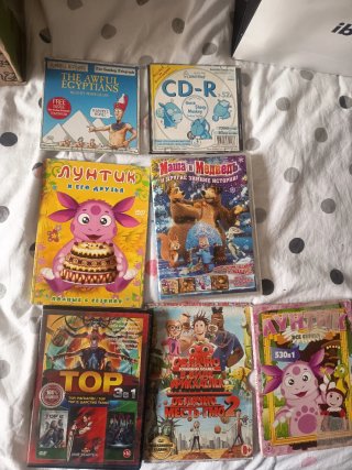 DVDs Infantiles Rusos Masha y el Oso, Luntik