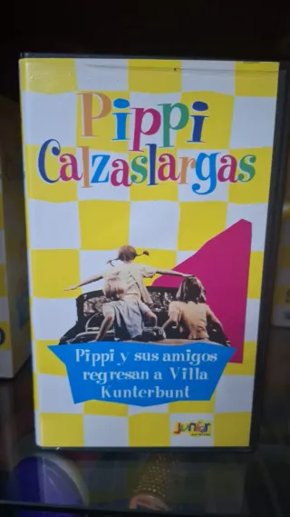 Colección Pippi Calzaslargas VHS