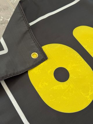 Bandera decorativa OMP logo