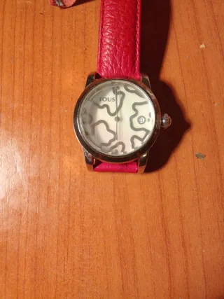 Reloj Tous Cuarzo Correa Roja
