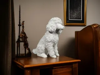 Figura Caniche Gigante O Poodle