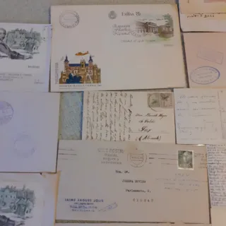 Lotto 37 Pezzi Storia Postale Spagna. 1850-1988.