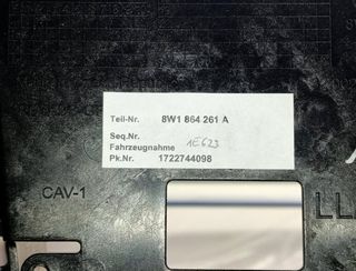 92581 consola central 8w0863300 audi a4 berlina