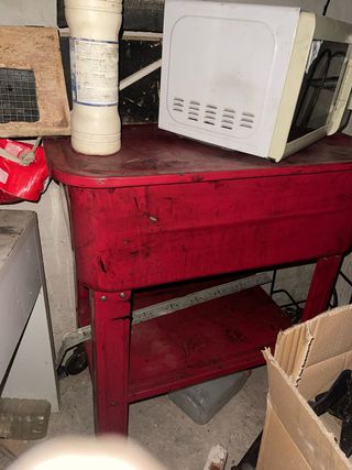 Bañera para lavado de piezas