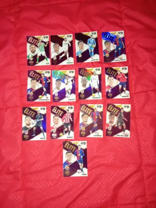 Lote Cartas Panini Élite Megacracks 25/6