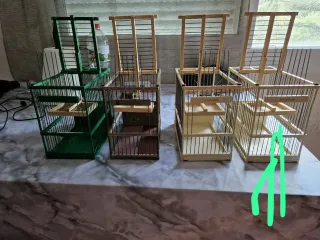 Jaula para Jilgueros Negra