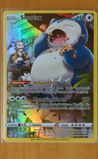Snorlax TG10/TG30 Carta Pokémon