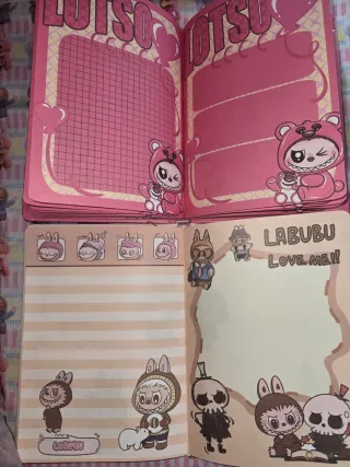 Libretas Labubu, Diario, Notas, Agenda