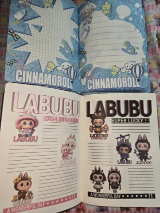 Libretas Labubu, Diario, Notas, Agenda