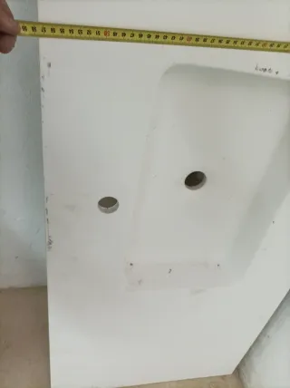 Lavabo o Fregadero Blanco