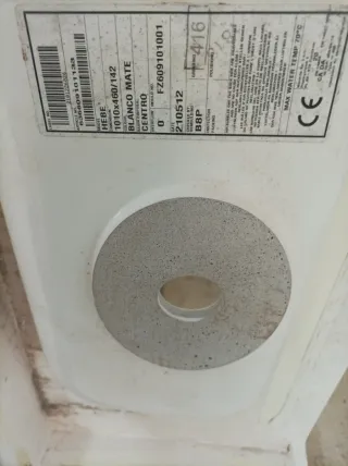 Lavabo o Fregadero Blanco