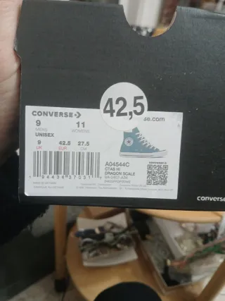 Converse All Star Tg 42.5 Unisex