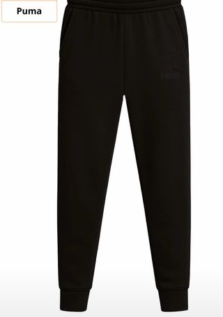 Pantalones Puma Essentials Elevated Hombre Negros