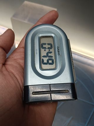 Despertador de viaje Casio DQ-543-digital ,LED alarma diaria