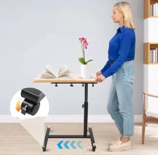 Mesa auxiliar estudio portátil tablet libros nueva