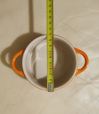 Le Creuset set 4 mini cocotte ceramica coperchio