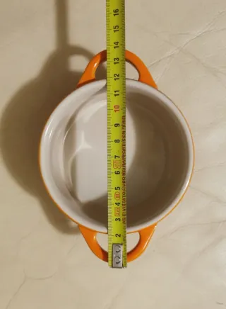 Le Creuset set 4 mini cocotte ceramica coperchio