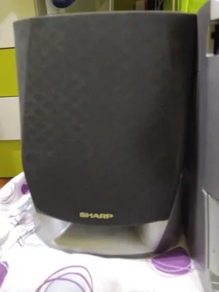 Mini Cadena Sharp CD-BA1200 Gris