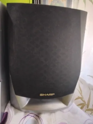 Mini Cadena Sharp CD-BA1200 Gris