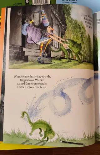 Lote 8 cuentos de Winnie & Wilber en ingles