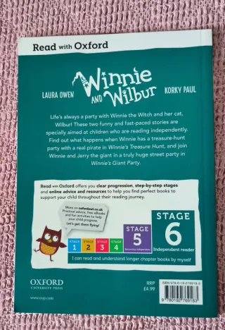Lote 8 cuentos de Winnie & Wilber en ingles