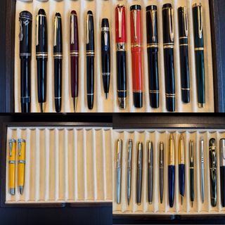 Collezione penne di lusso incluso espositore Omas