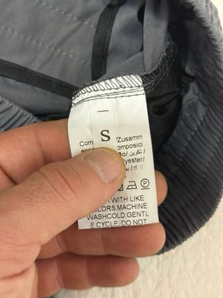 Pantalones cargo grises de trabajo