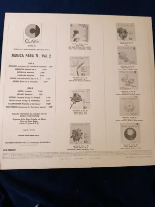 2x Vinilos - MÚSICA PARA TI y MÚSICA PARA TI / 2