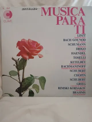 2x Vinilos - MÚSICA PARA TI y MÚSICA PARA TI / 2