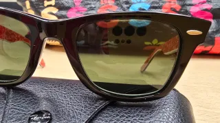 Gafas de Sol Ray-Ban RB2140 Negra/Verde