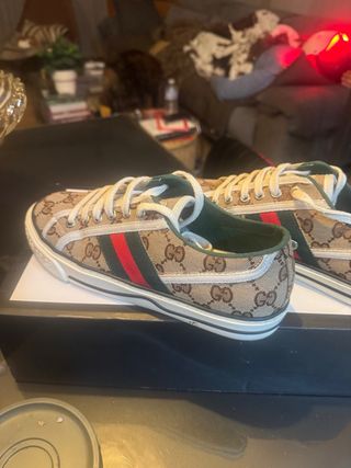Zapatillas Gucci Beige/Marrón