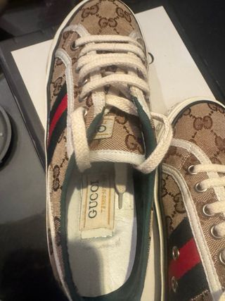 Zapatillas Gucci Beige/Marrón