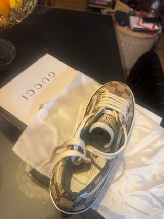 Zapatillas Gucci Beige/Marrón